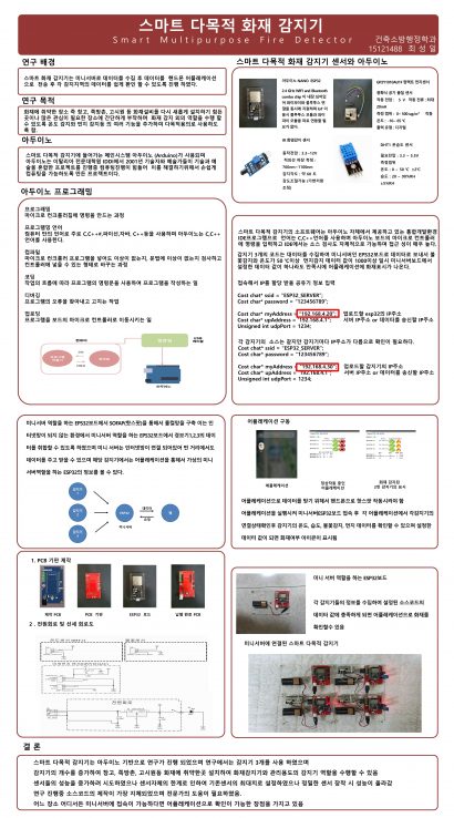 스마트 다목적 화재 감지기